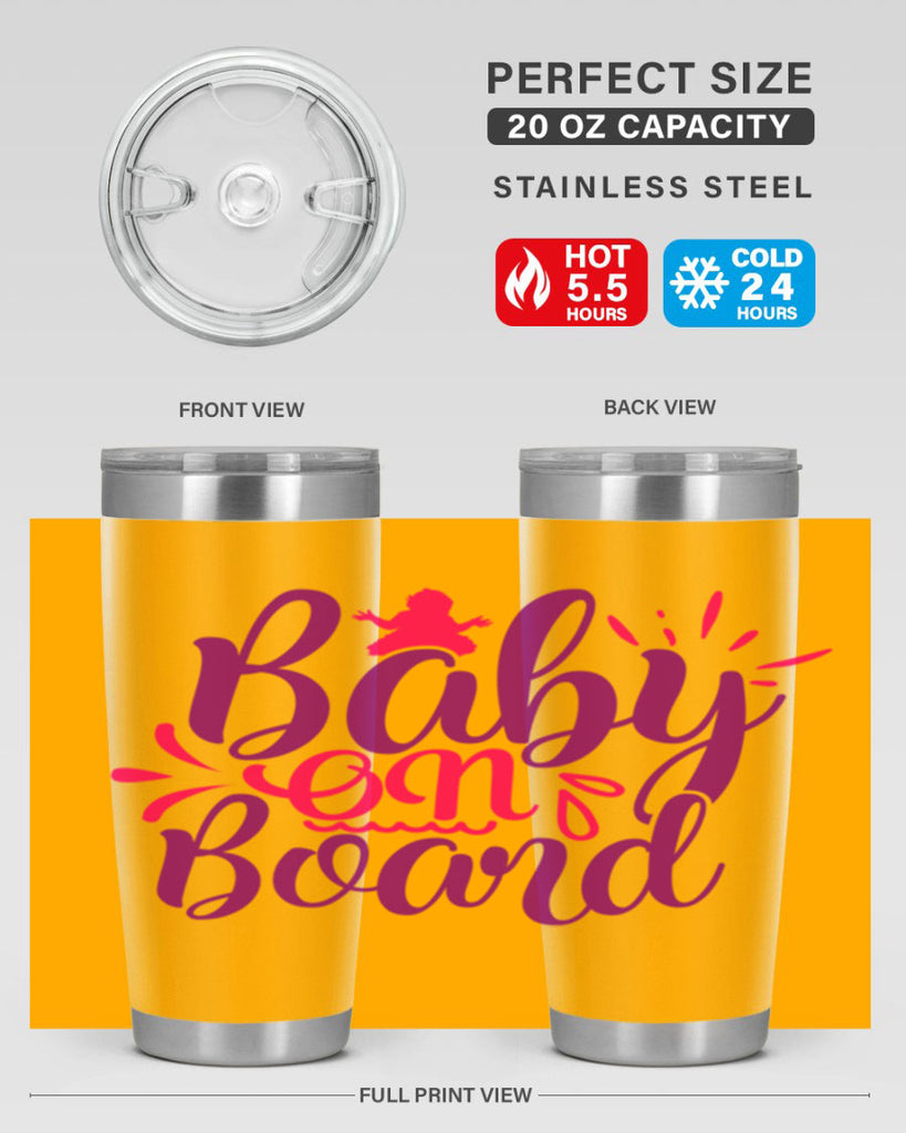 Baby On Board Style 289#- baby- tumbler