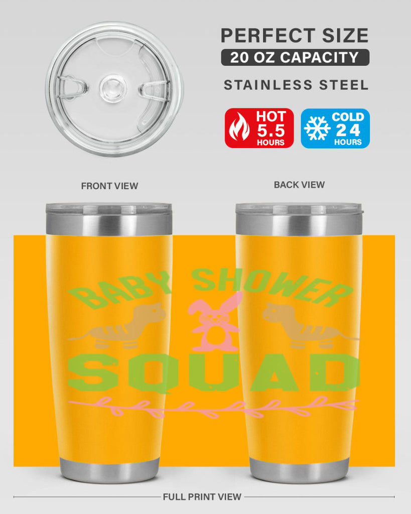 Baby Shower Squad Style 47#- baby shower- tumbler