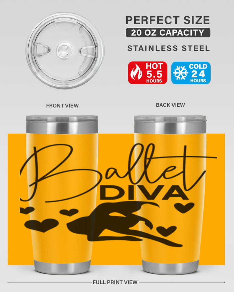 Ballet Diva 5#- ballet- Tumbler