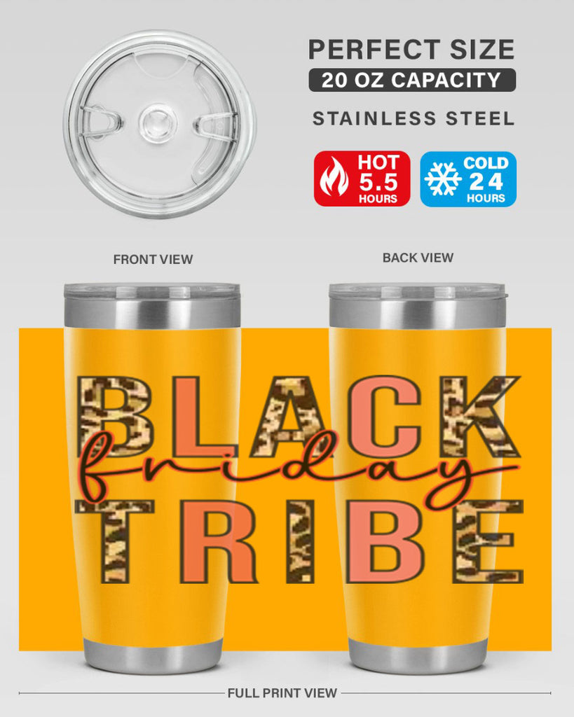 Black friday tribe 46#- fall- Tumbler