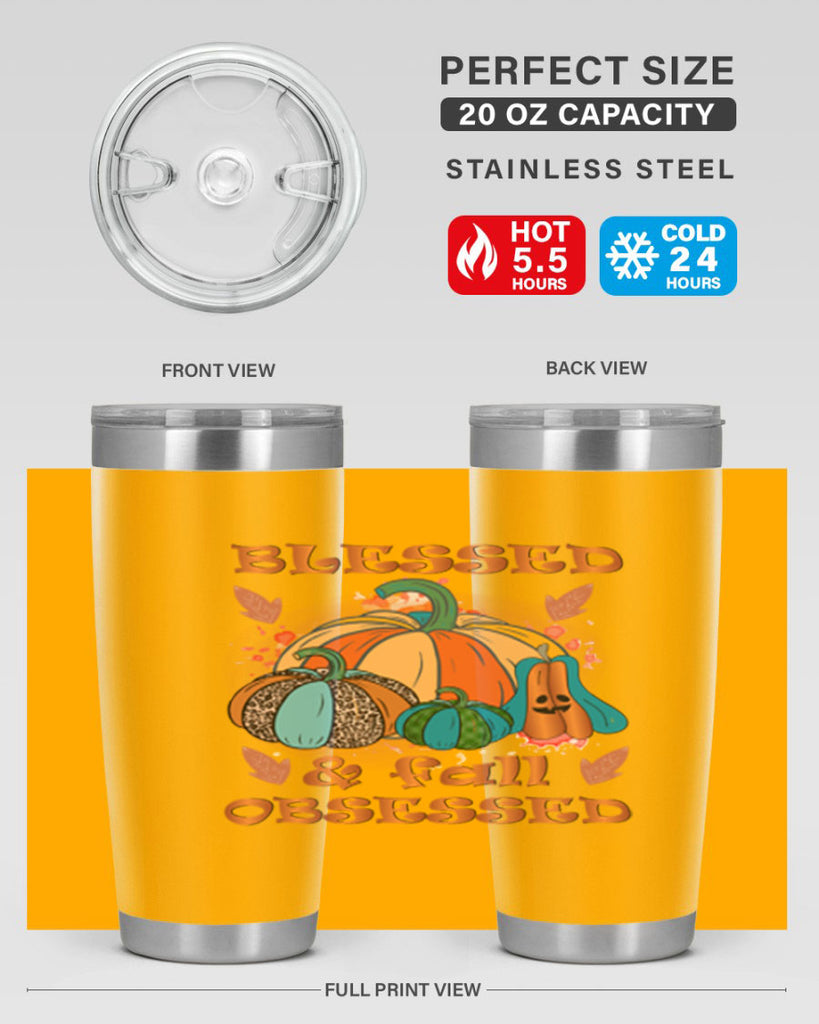 Blessed Fall Obsessed 49#- fall- Tumbler
