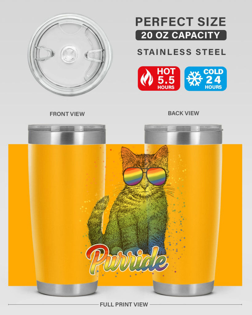 Cat Purride Lgbt Flag  Png 57#- lgbt- Tumbler