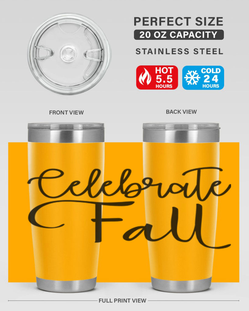 Celebrate Fall 60#- fall- Tumbler