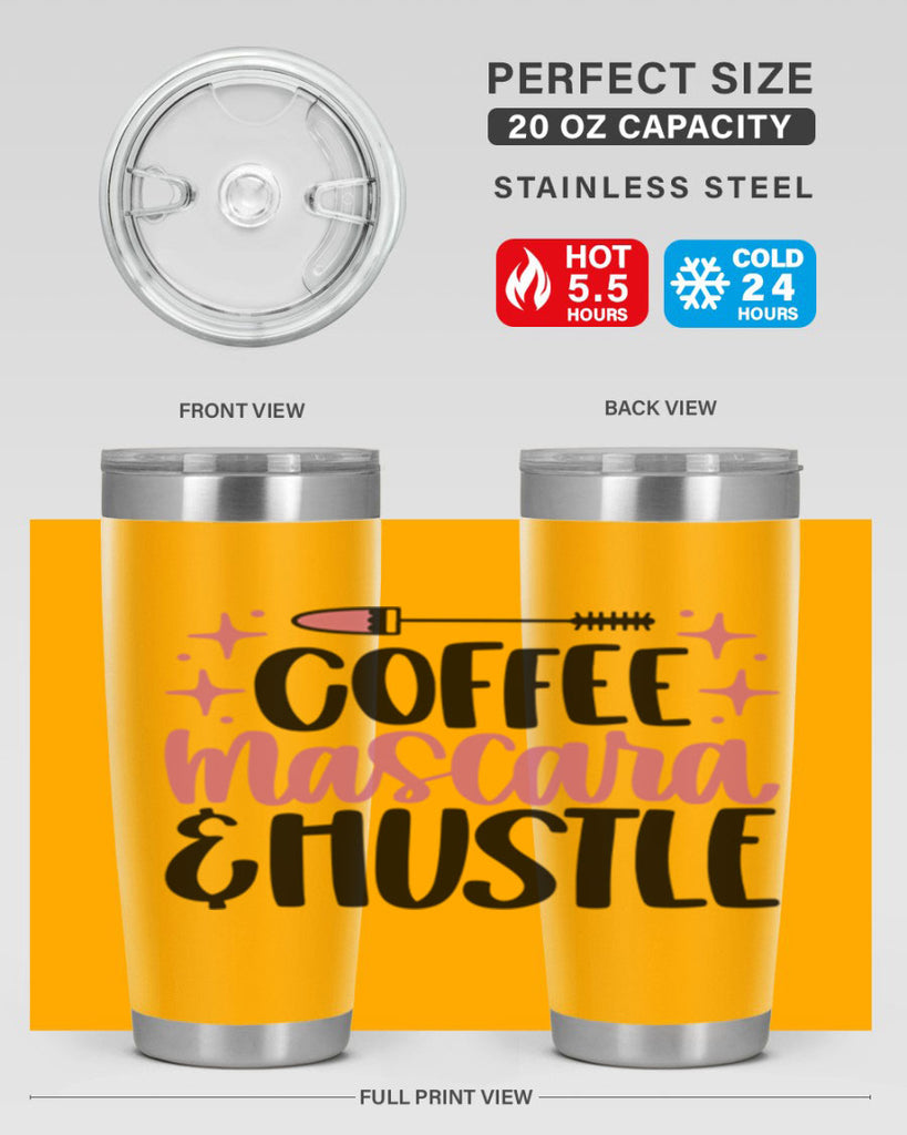 Coffee Mascara Hustle Style 109#- make up- Tumbler