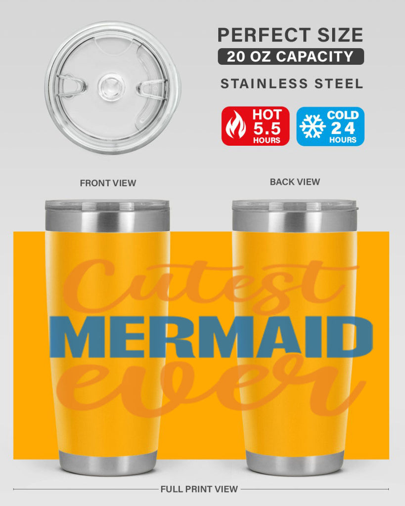 Cutest Mermaid Ever 94#- mermaid- Tumbler