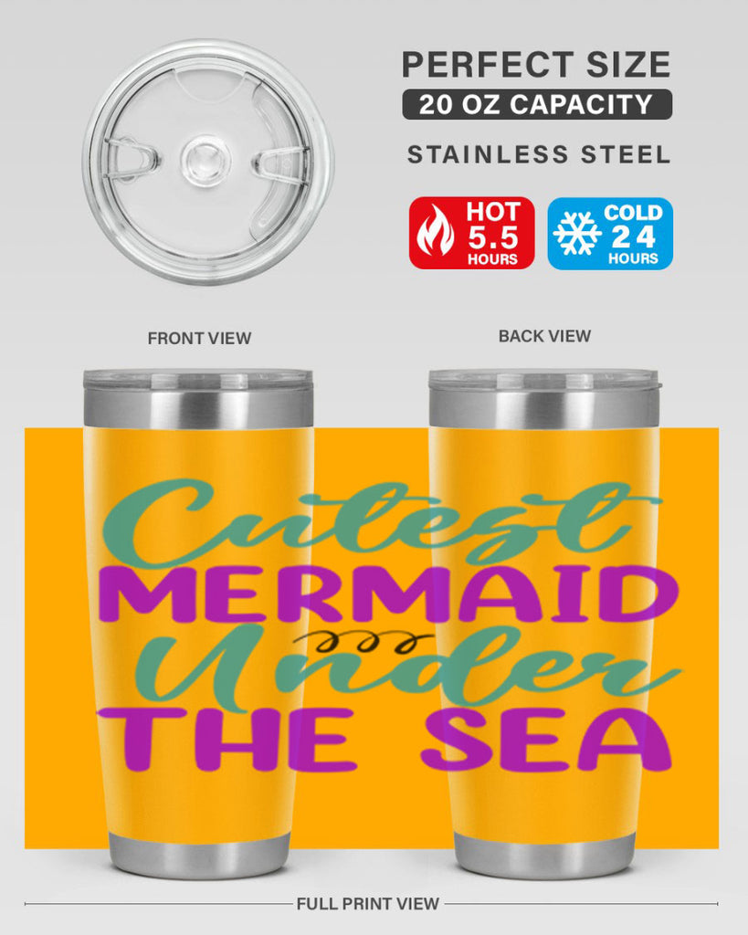 Cutest Mermaid Under The Sea 89#- mermaid- Tumbler