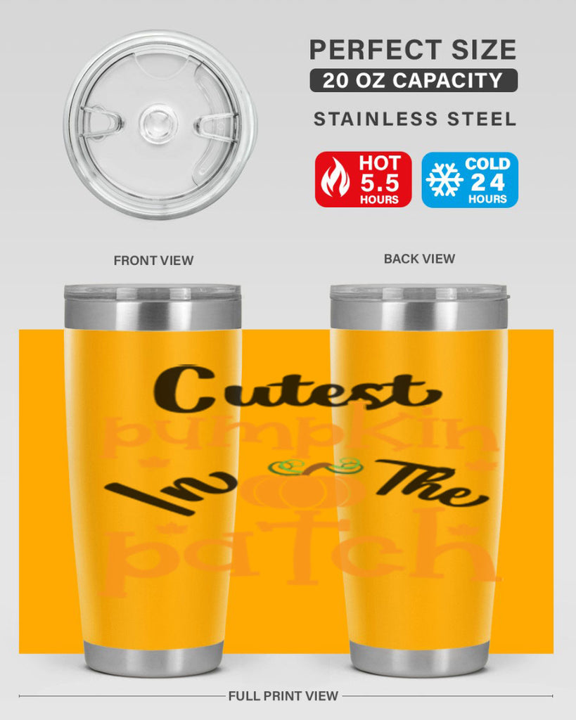 Cutestpumpkininthepatch 66#- fall- Tumbler
