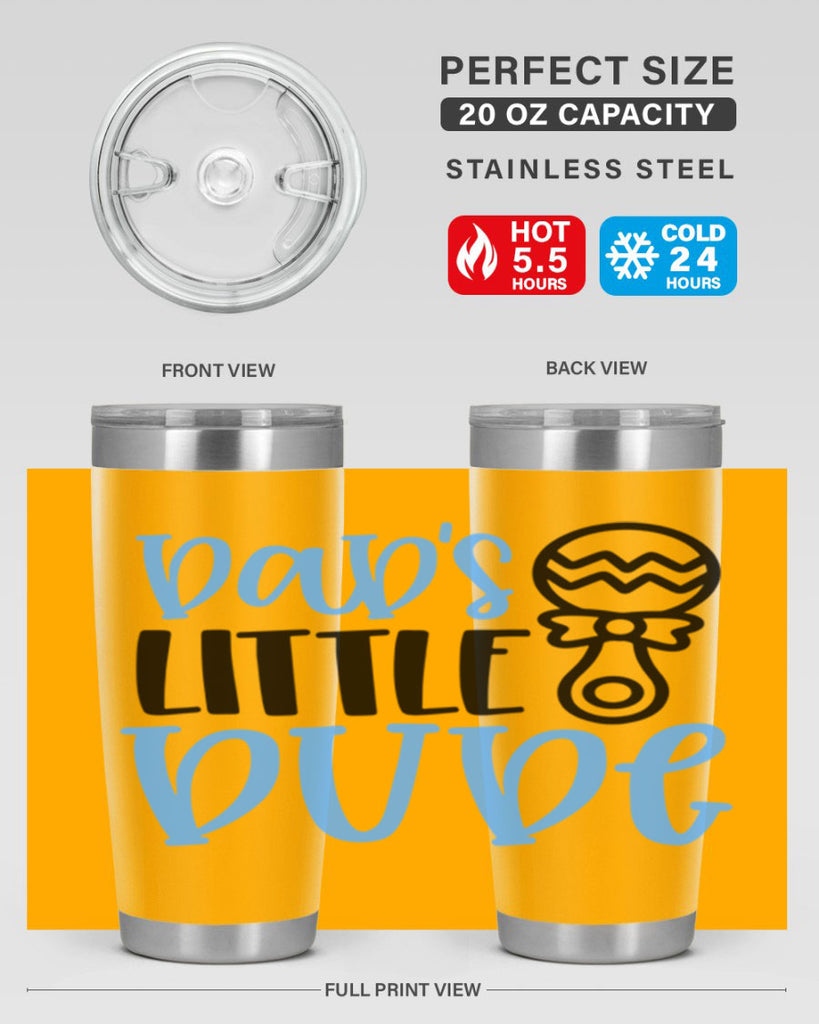 Dads Little Dude Style 102#- baby- tumbler