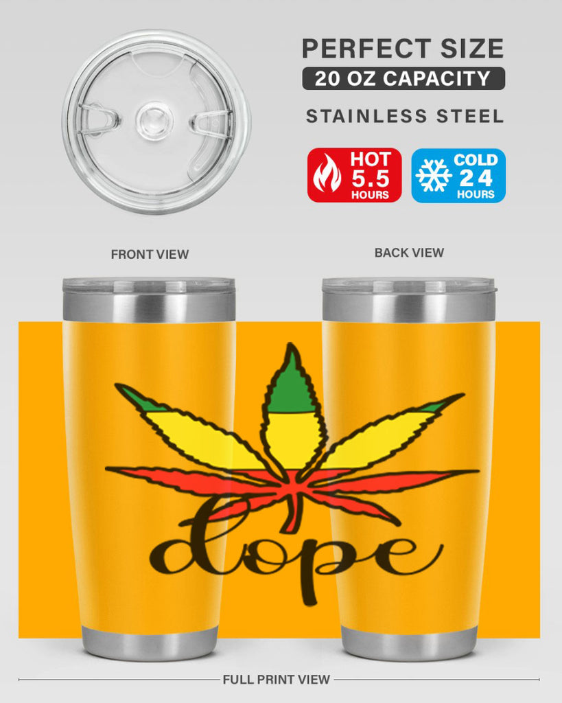 Dope 77#- marijuana- Tumbler