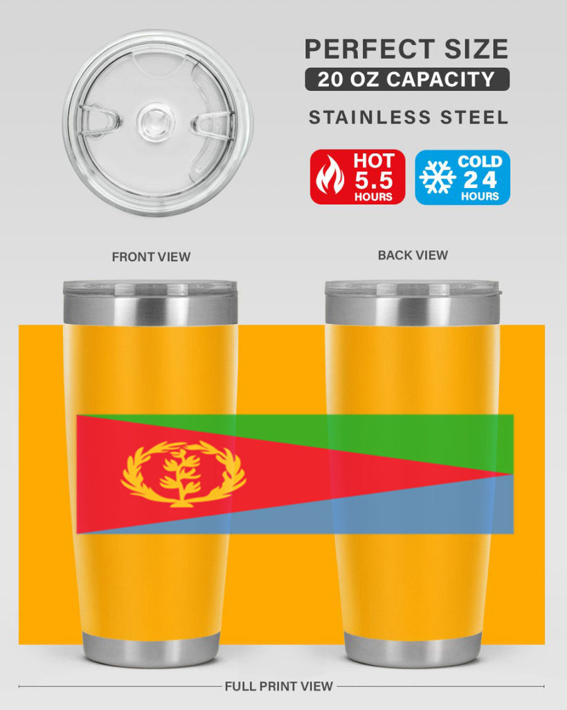 Eritrea 143#- world flags- Tumbler