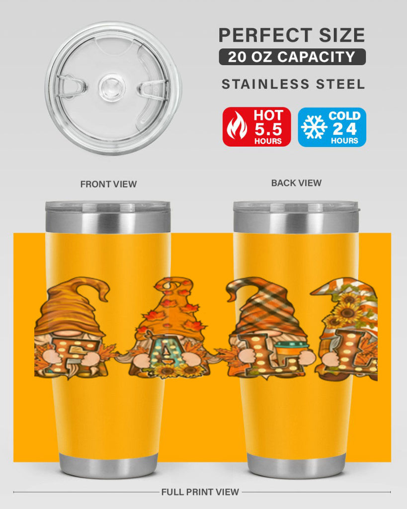 FALLGnomeAutumn 149#- fall- Tumbler