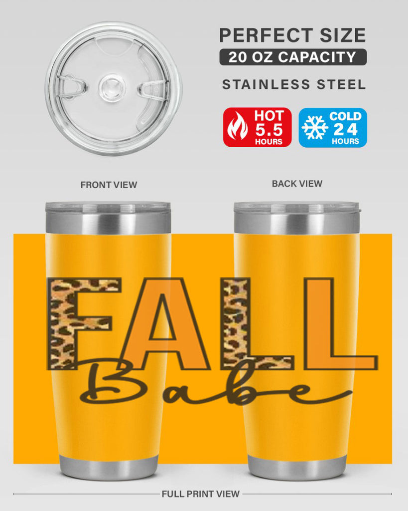 Fall Babe 87#- fall- Tumbler