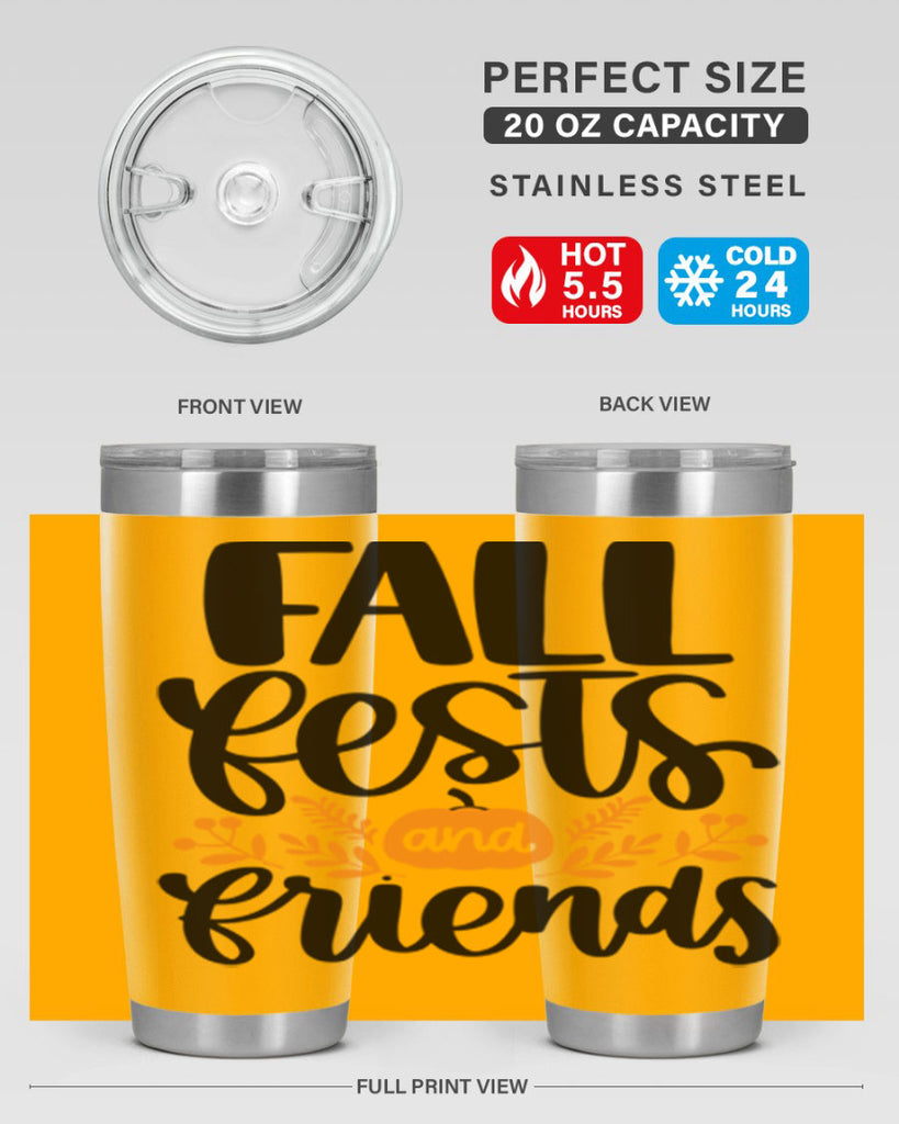 Fall Fests And Friends 484#- fall- Tumbler