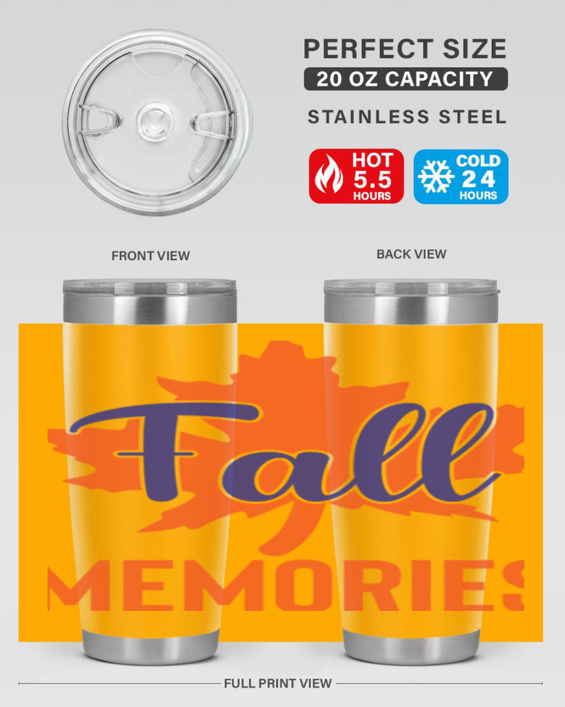 Fall Memories 124#- fall- Tumbler