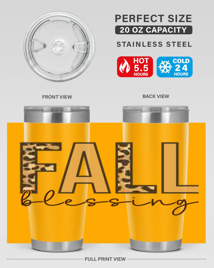 Fall blessing 90#- fall- Tumbler