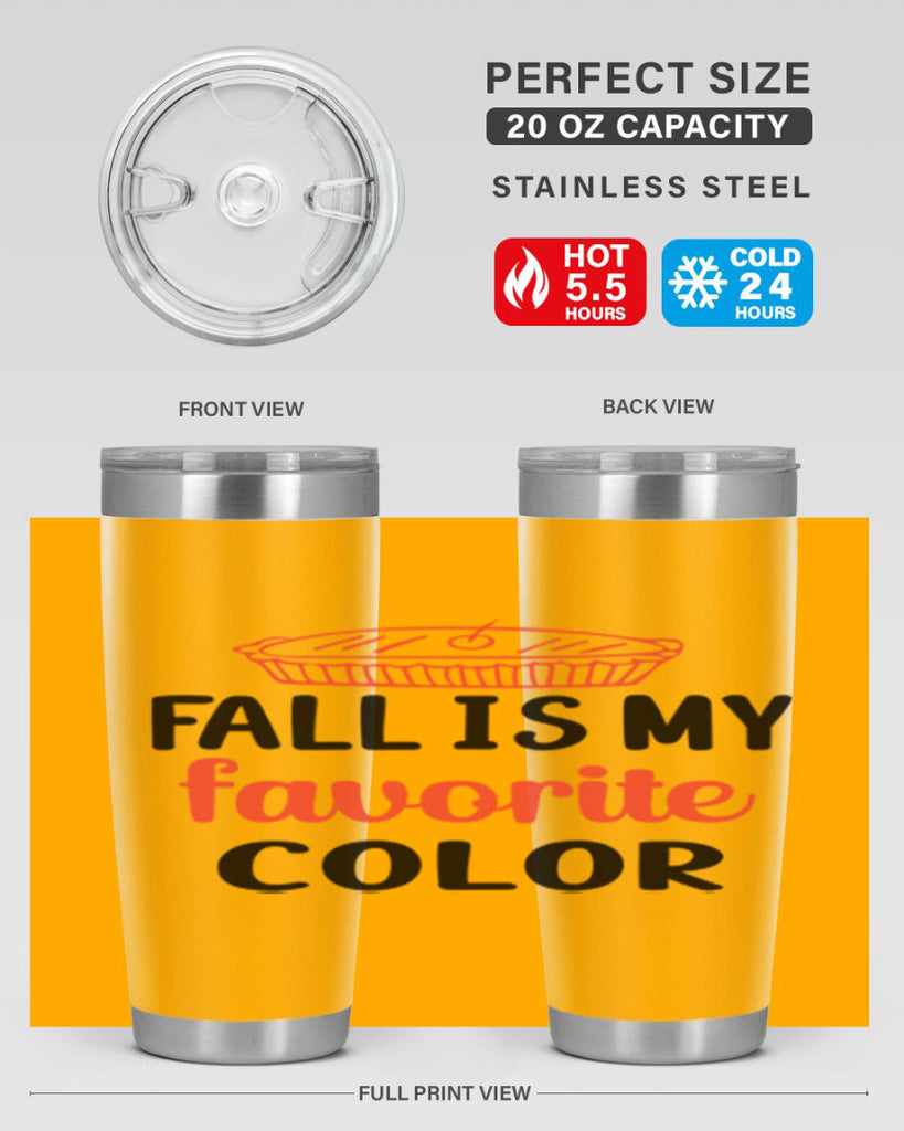Fall is my favorite color 119#- fall- Tumbler