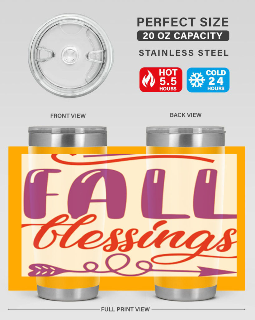 FallBlessingsdesign 146#- fall- Tumbler