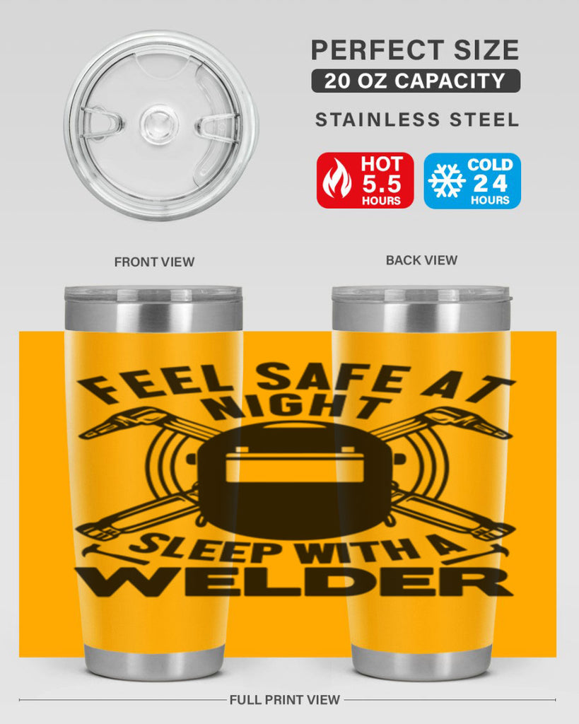 Feel safe at night Style 9#- welder- tumbler