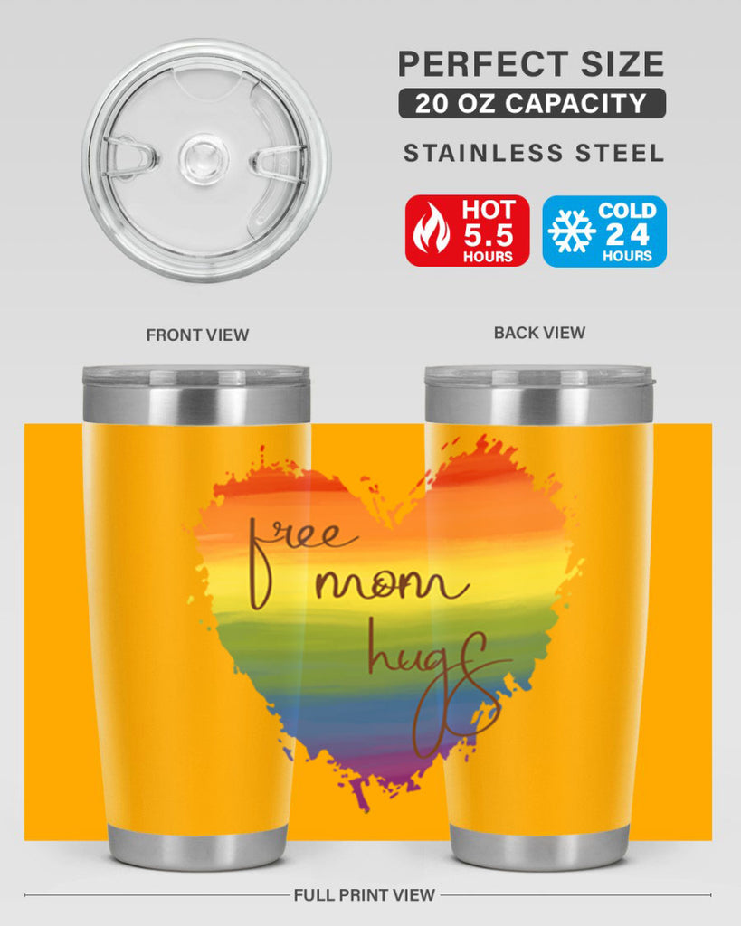 Free Mom Hugs Rainbow Pride Lgbt Png 35#- lgbt- Tumbler