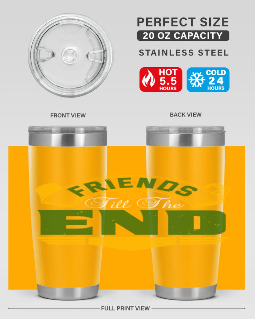 Friends ‘till the end Style 108#- Best Friend- Tumbler