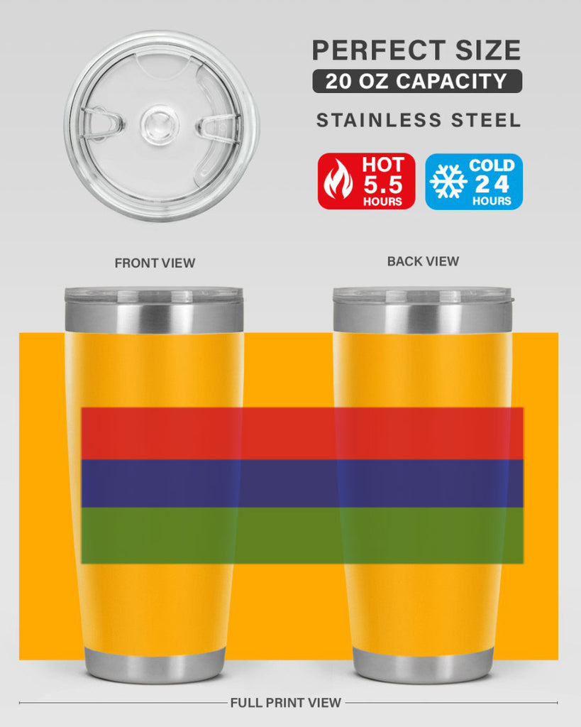 Gambia 135#- world flags- Tumbler