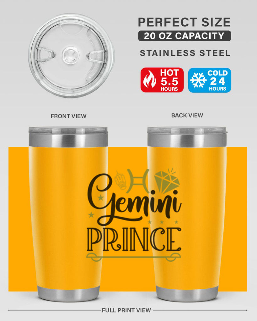 Gemini prince 229#- zodiac- Tumbler