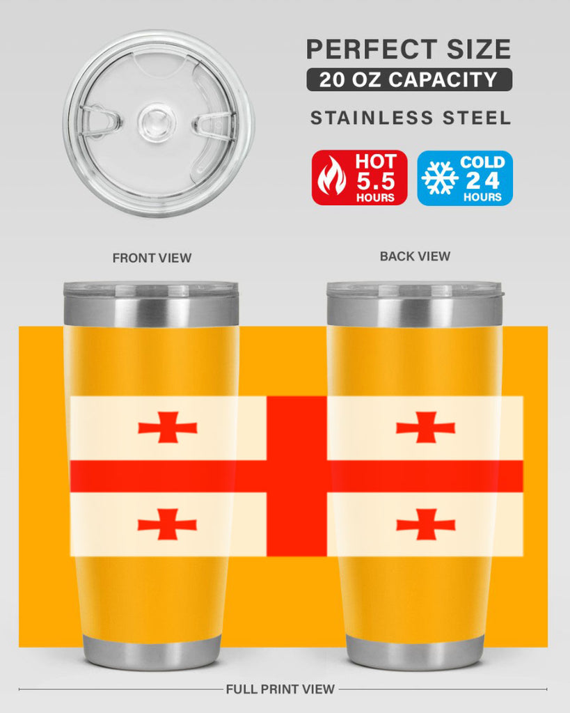Georgia 134#- world flags- Tumbler