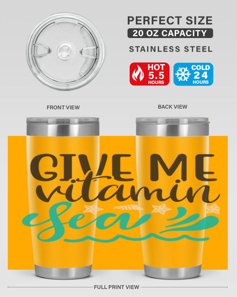 Give me vitamin sea 190#- mermaid- Tumbler