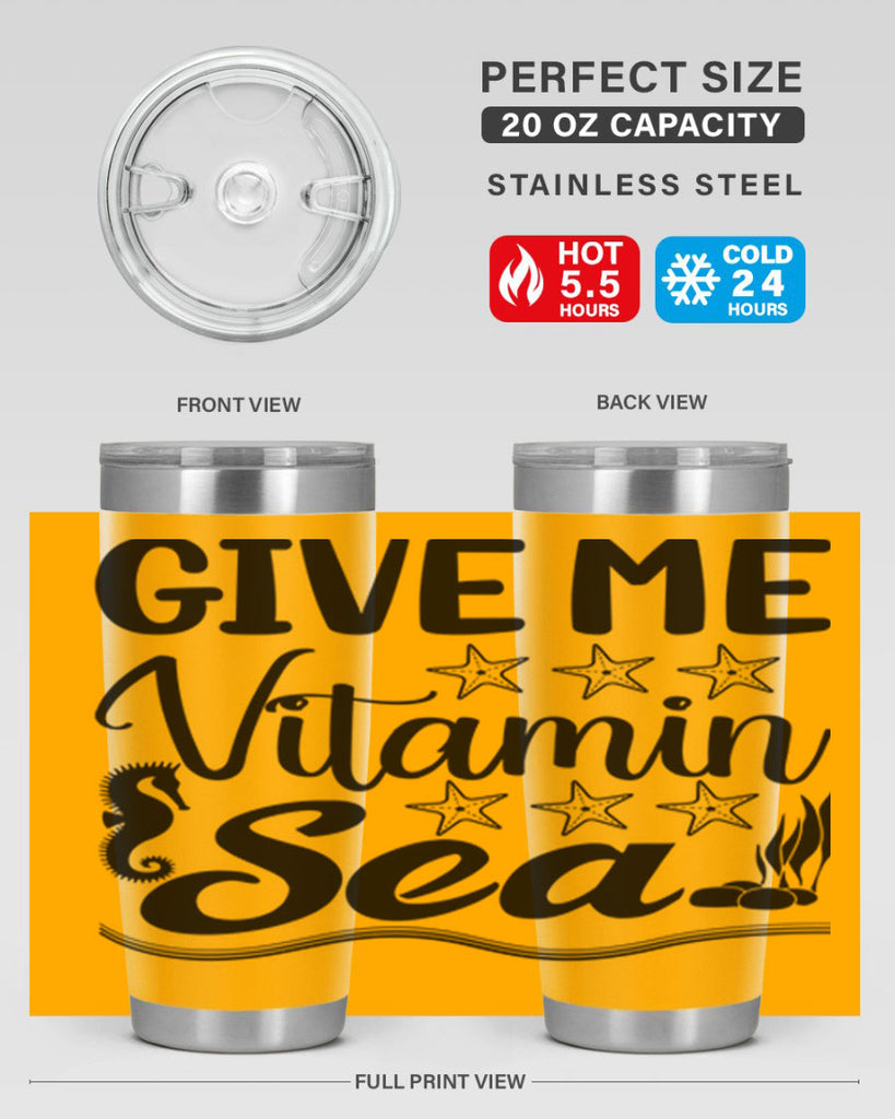 Give me vitamin sea 193#- mermaid- Tumbler