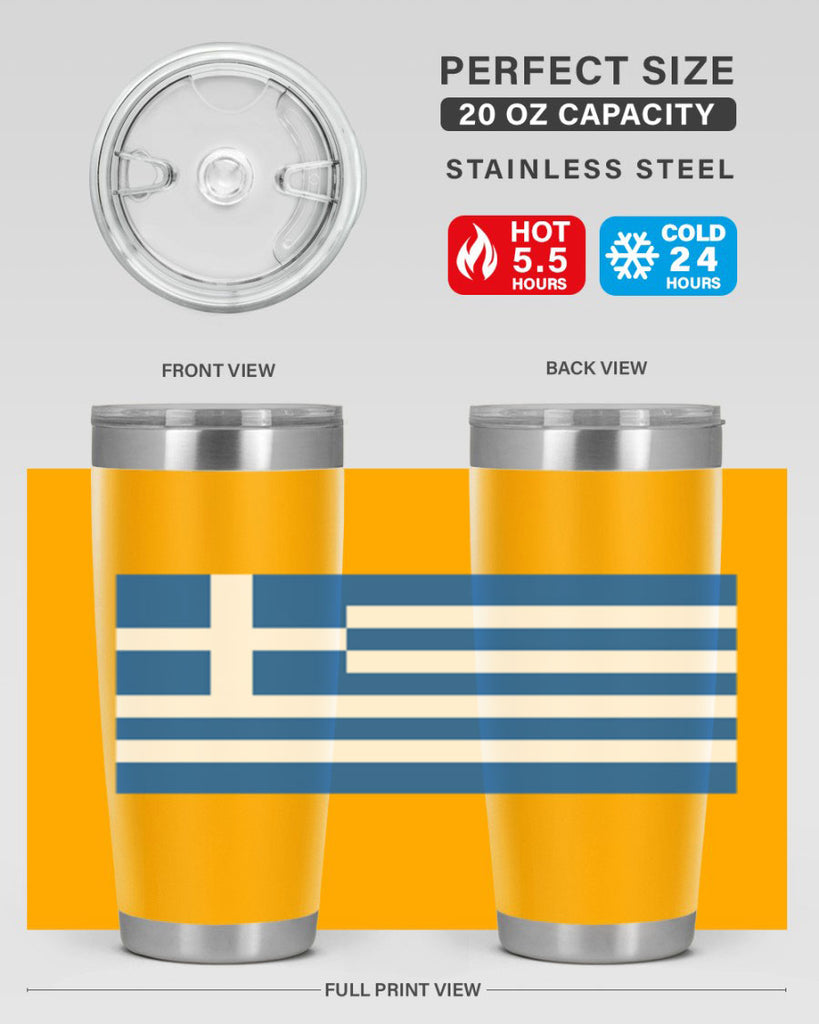 Greece 131#- world flags- Tumbler
