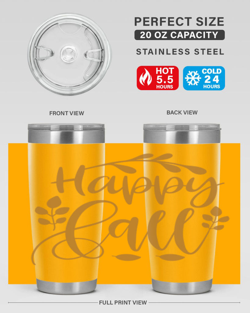 Happy Fall 236#- fall- Tumbler