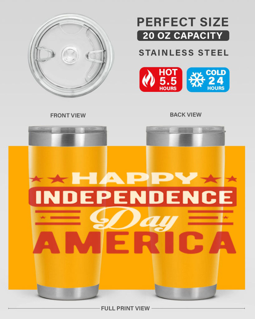 Happy independece day America Style 103#- Fourt Of July- Tumbler