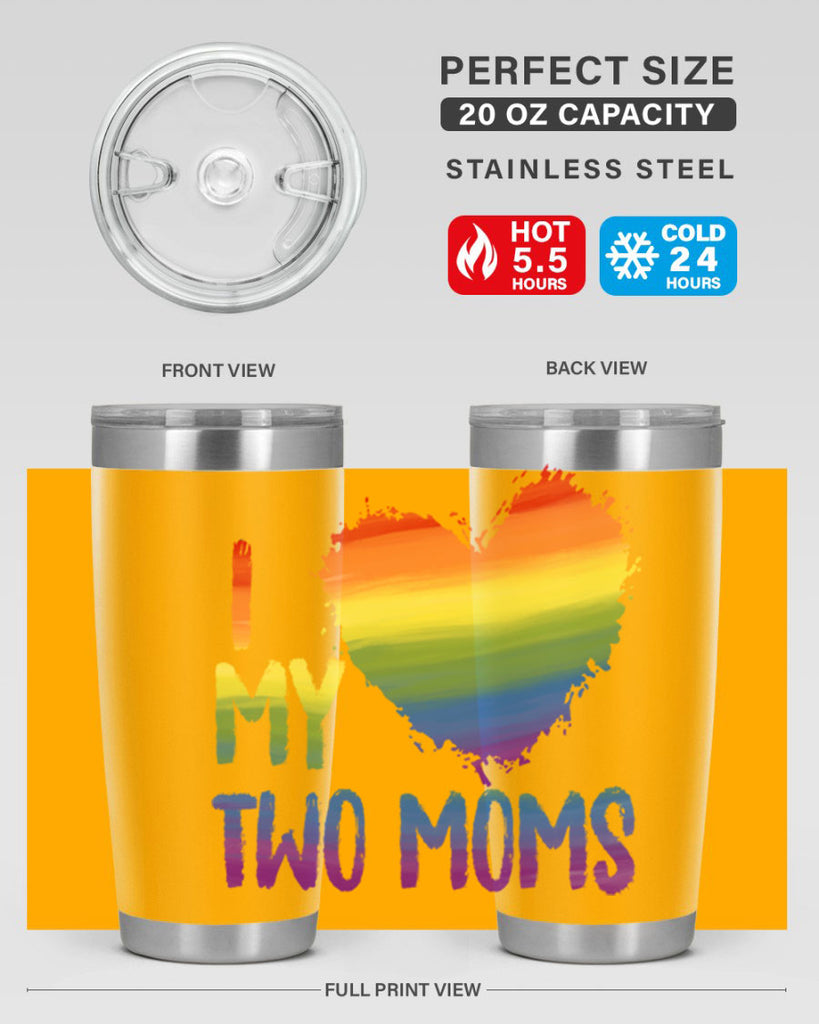 I Love My Two Moms Lgbt Gay Lesbian Png 36#- lgbt- Tumbler