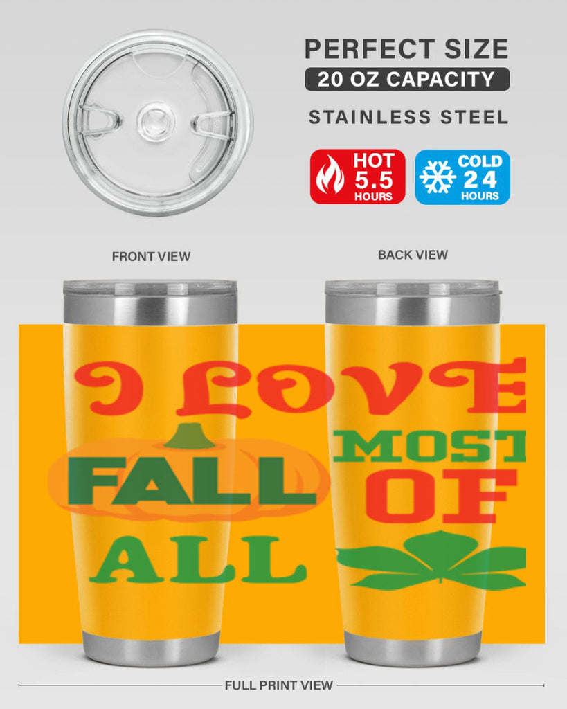 ILOVEFALLMOSTof 346#- fall- Tumbler