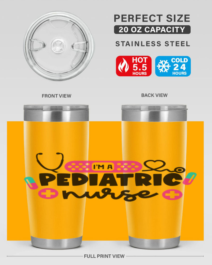 Im A Pediatric Nurse Style Style 154#- nurse- tumbler