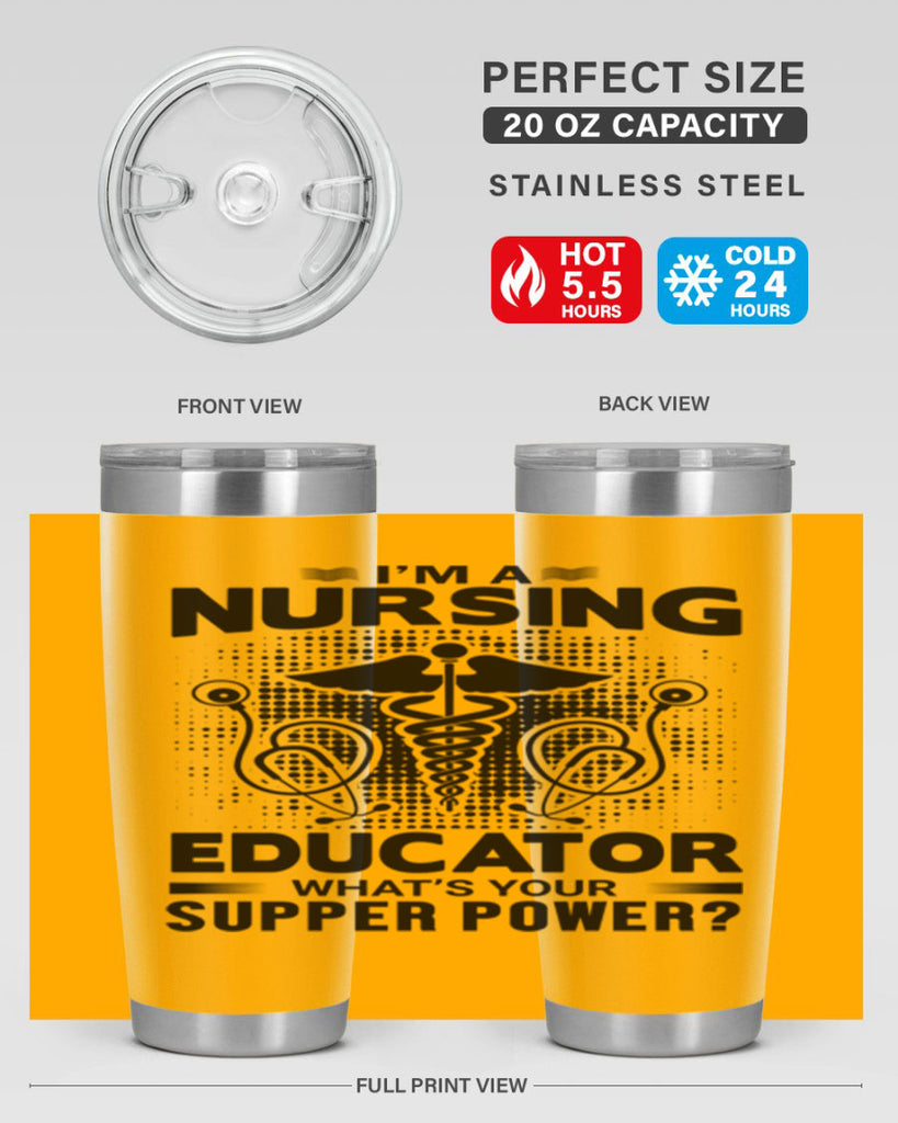 Im a nursing Style 304#- nurse- tumbler