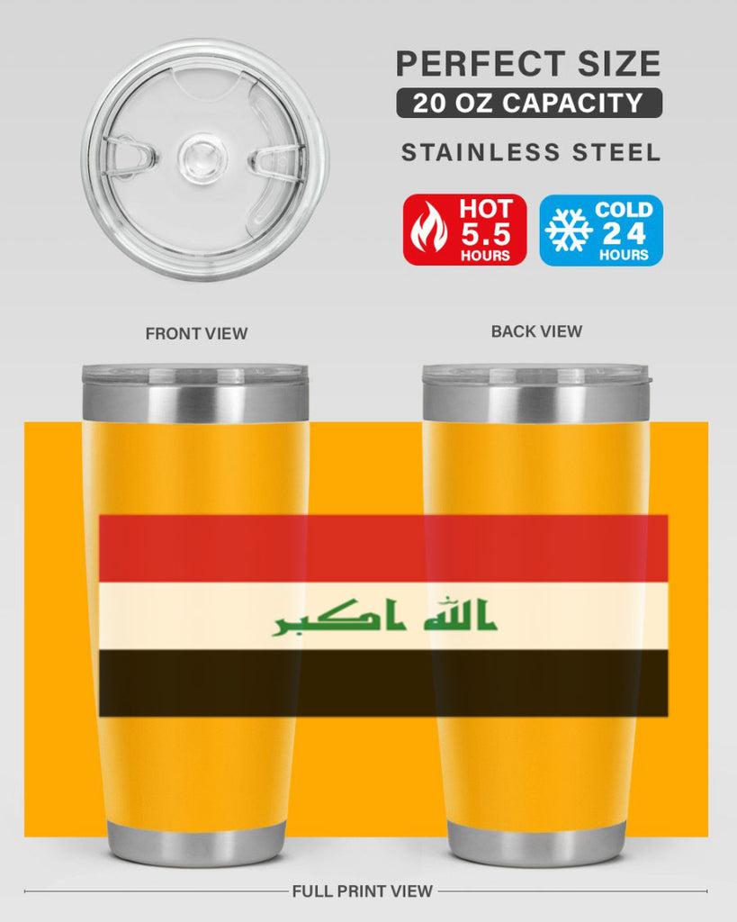 Iraq 118#- world flags- Tumbler