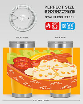 Kawaii Cat Boxed Lunch Anime Anime 266#- anime- Tumbler