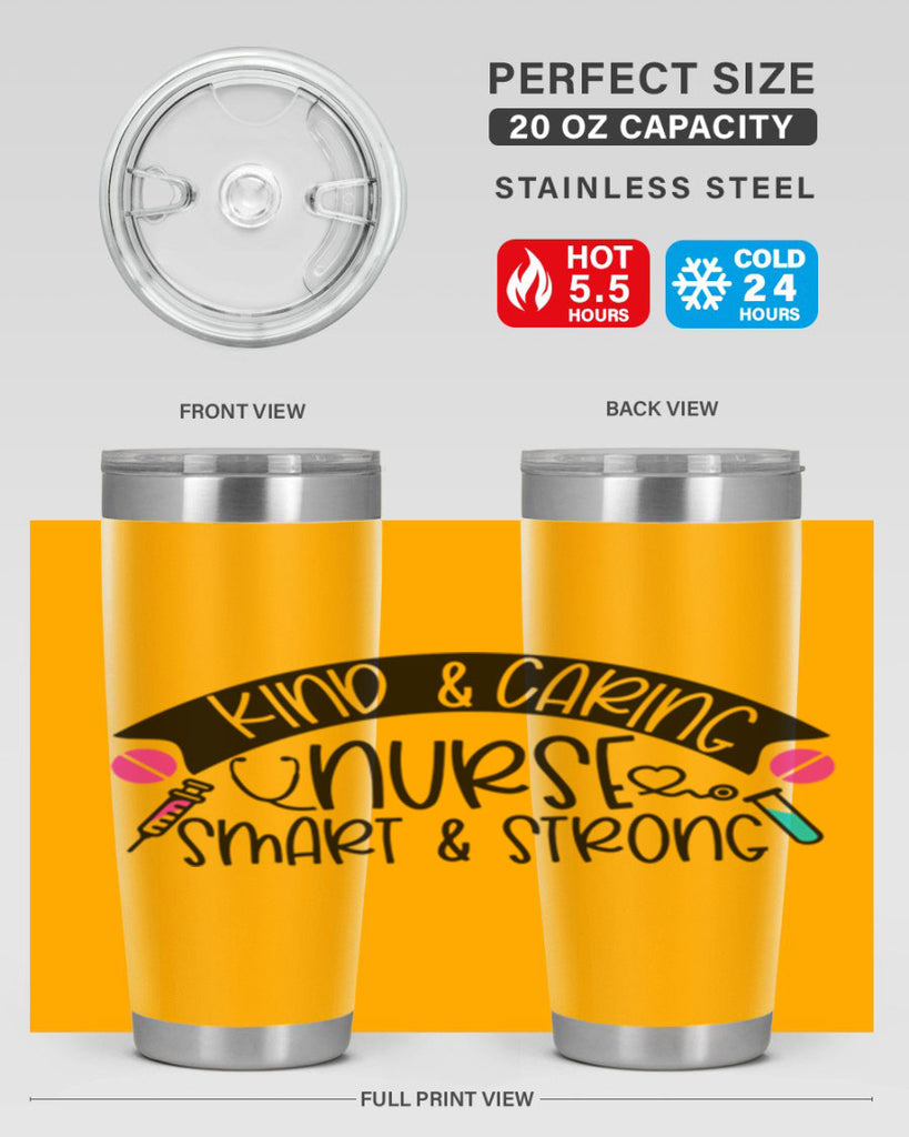 Kind Caring Nurse Smart Strong Style Style 143#- nurse- tumbler