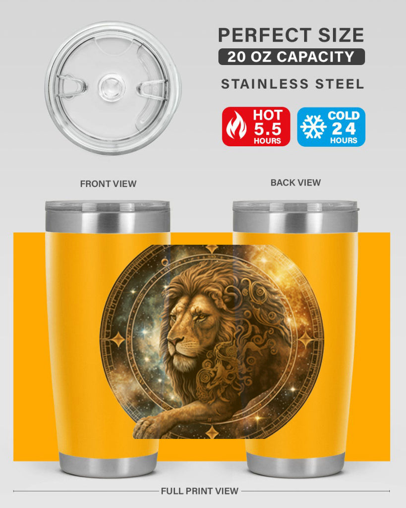 Leo 277#- zodiac- Tumbler