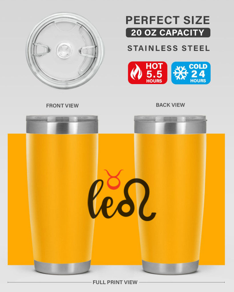 Leo 284#- zodiac- Tumbler