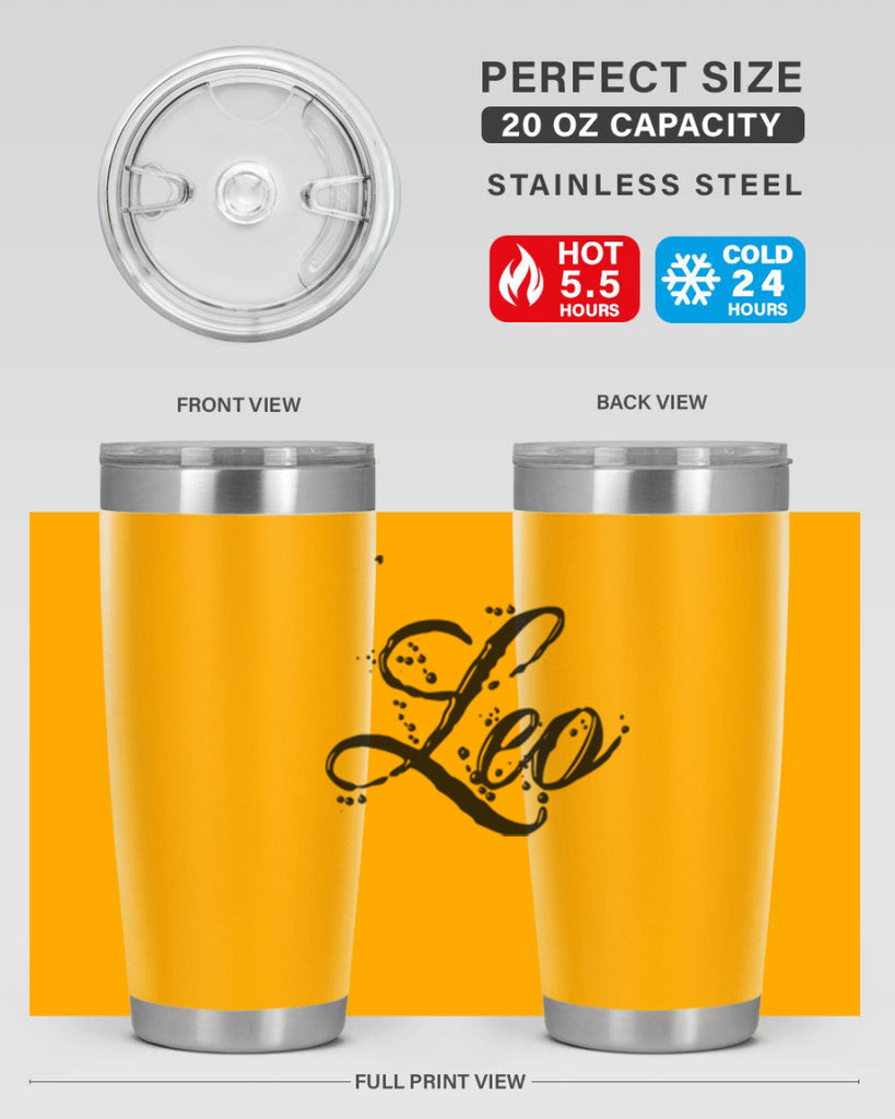 Leo 287#- zodiac- Tumbler