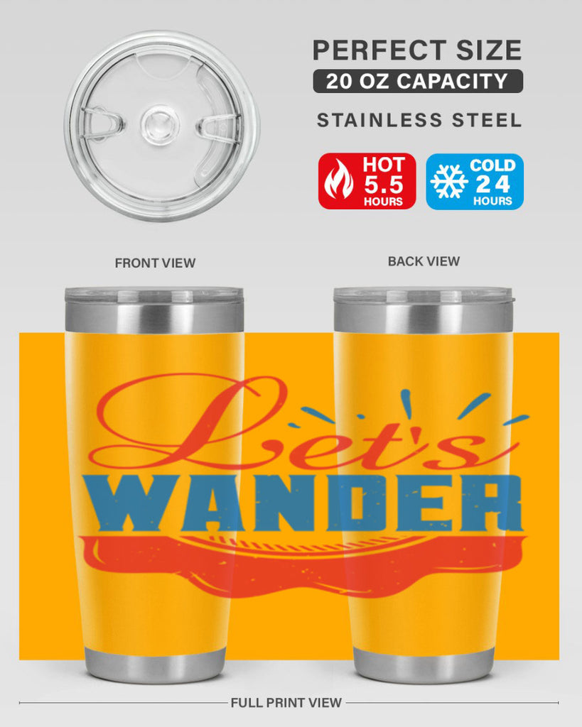 Let’s wander Style 94#- Best Friend- Tumbler