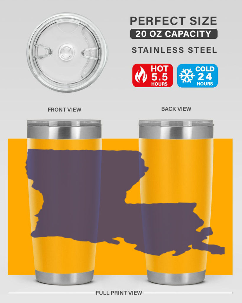 Louisiana 33#- stateflags- Tumbler