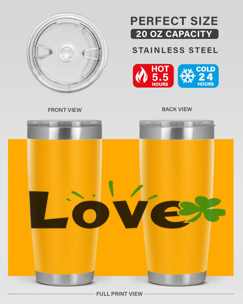 Love Style 152#- St Patricks Day- Tumbler