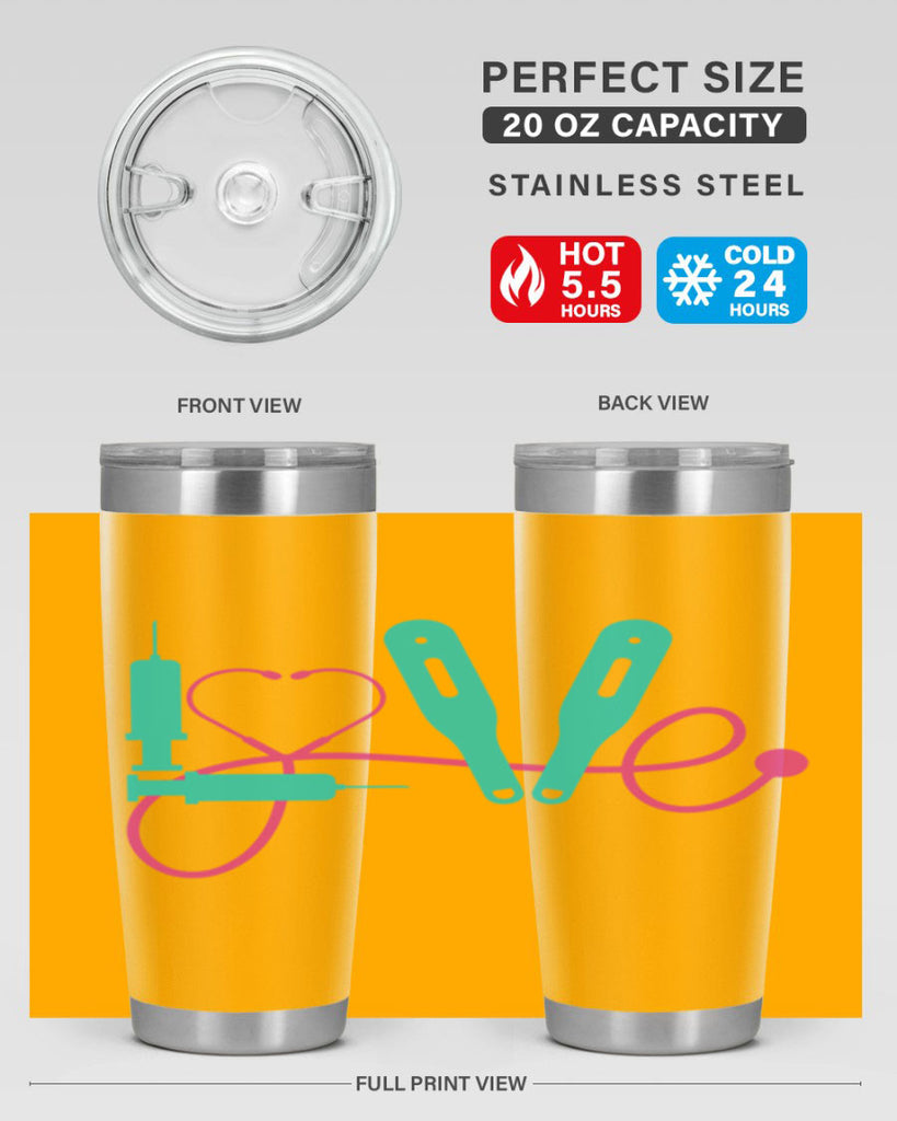 Love Style Style 135#- nurse- tumbler