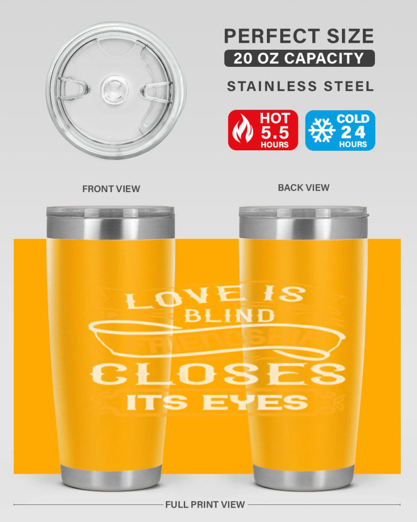 Love is blind friendship closes its eyes Style 71#- Best Friend- Tumbler