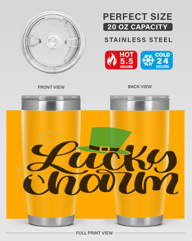 Lucky Charm Style 58#- St Patricks Day- Tumbler