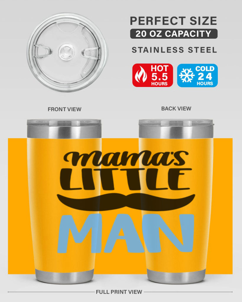 Mamas Little Man Style 49#- baby- tumbler