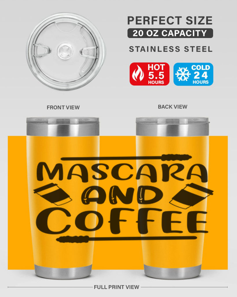 Mascara and Coffee 117#- fashion- Cotton Tank